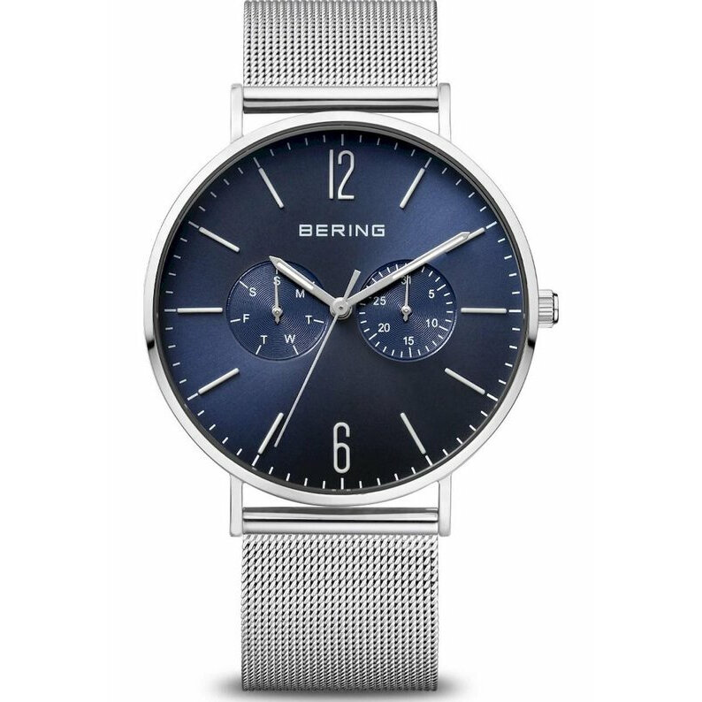 Bering Horloge Classic Zilver Gepolijst 14240-003 Heren