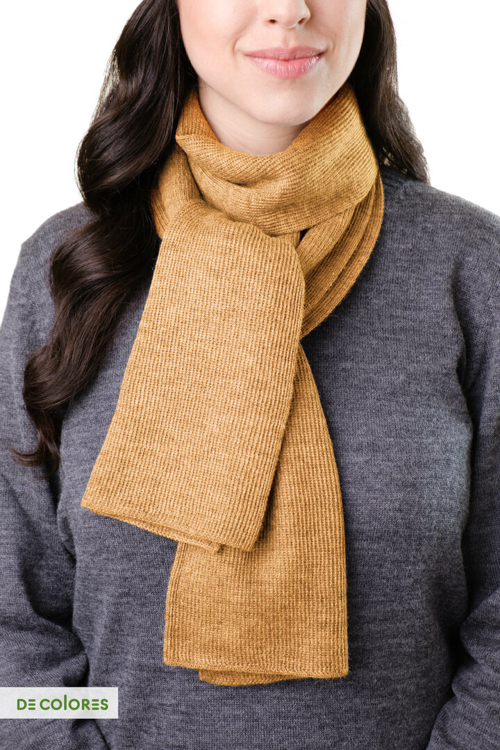 De Colores sjaal 103-1 maisgeel