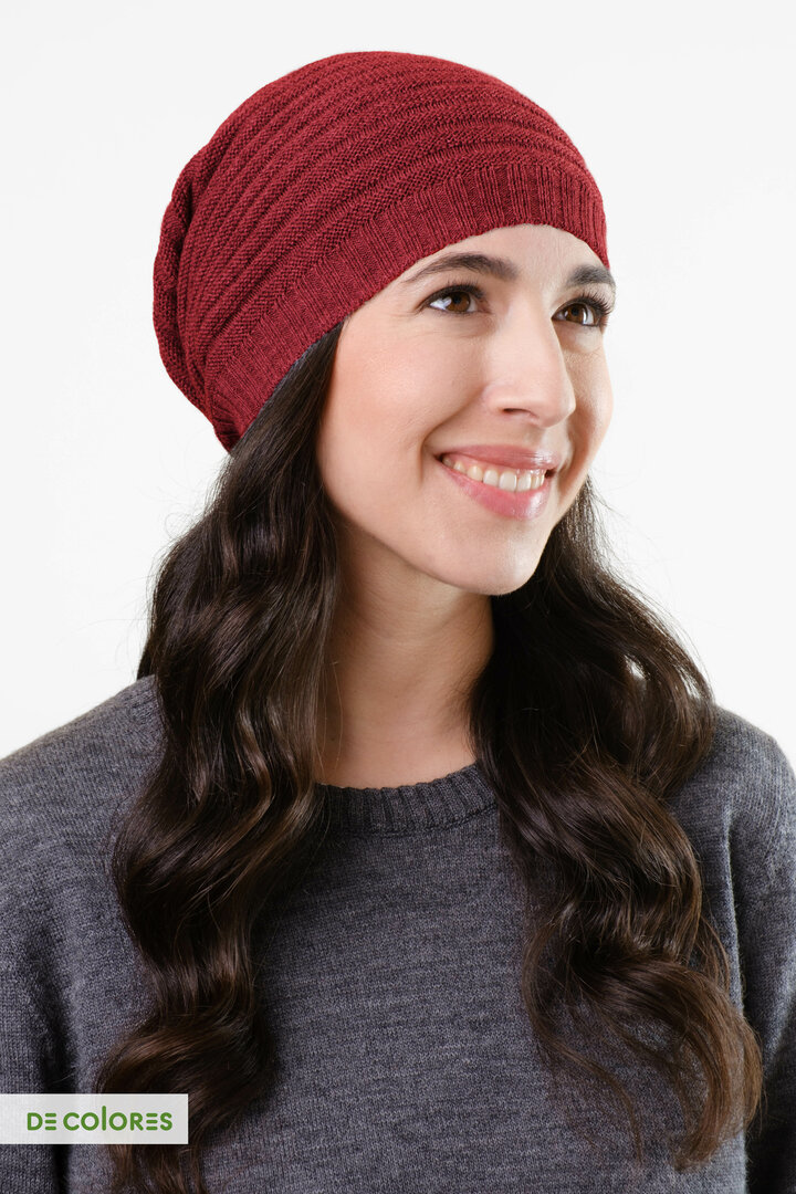 De Colores muts 301-1 bordeaux