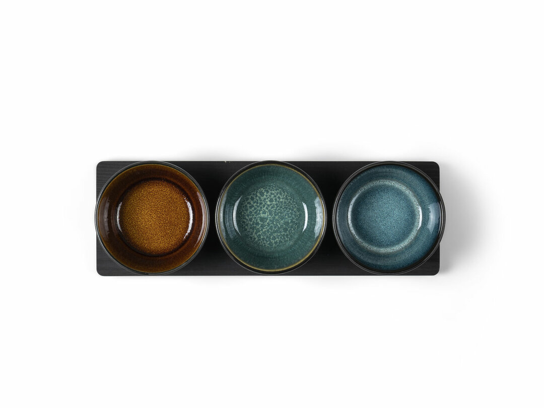 Bitz servies kommen set van 3 &Oslash; 10 cm 821248