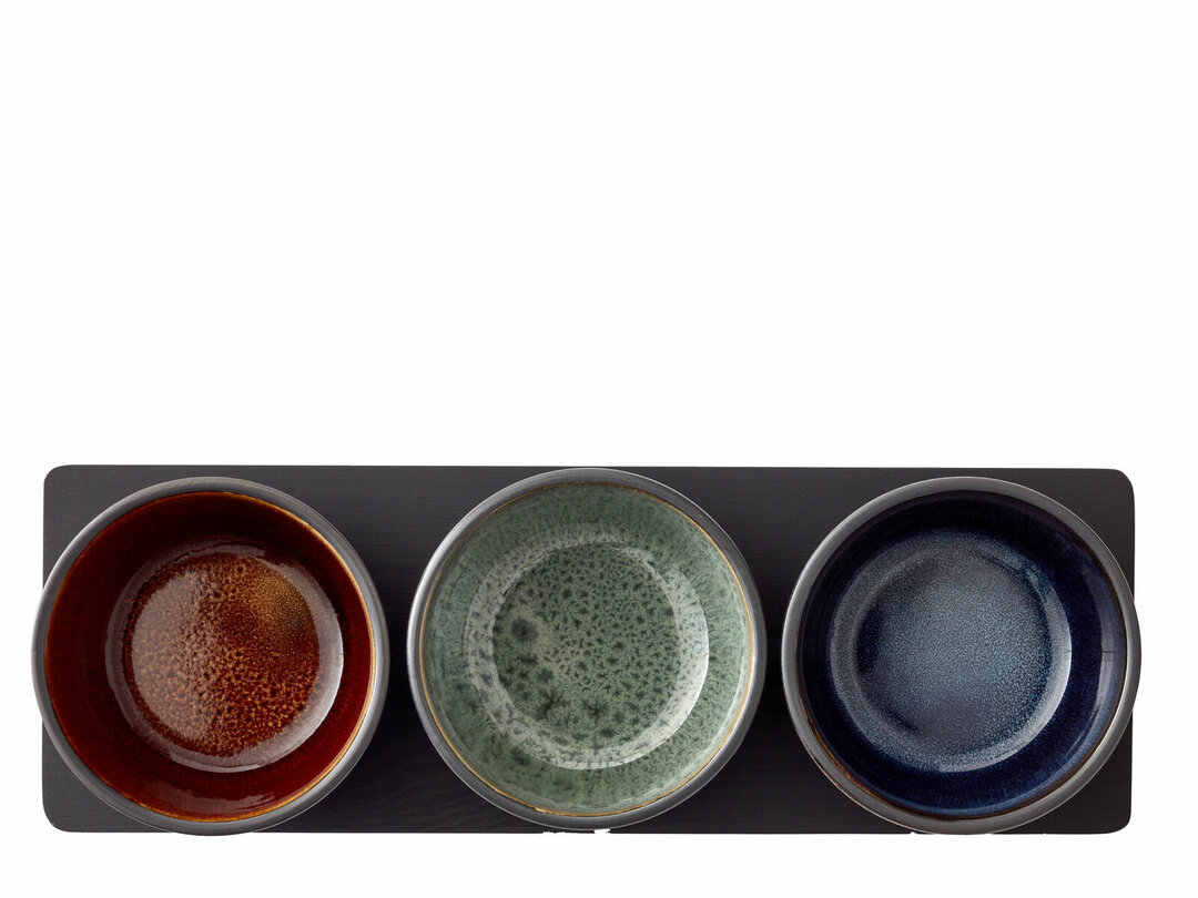 Bitz servies kommen set van 3 &Oslash; 10 cm 821248