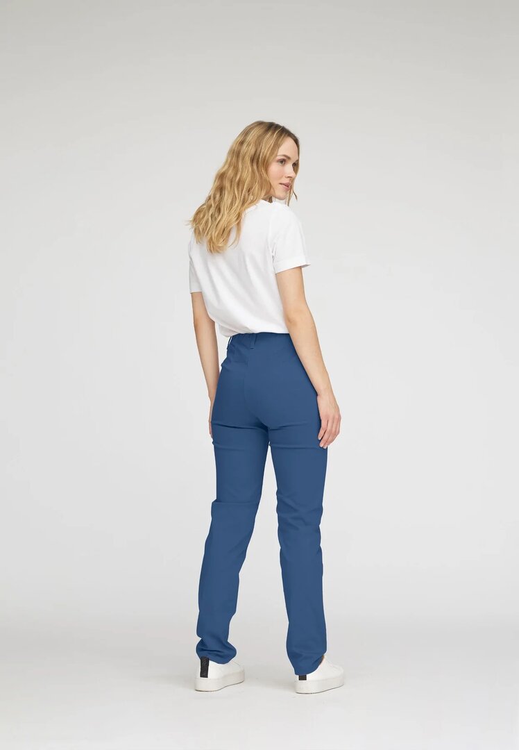 Laurie broek, model Kelly basis katoen blauw 100759-47000