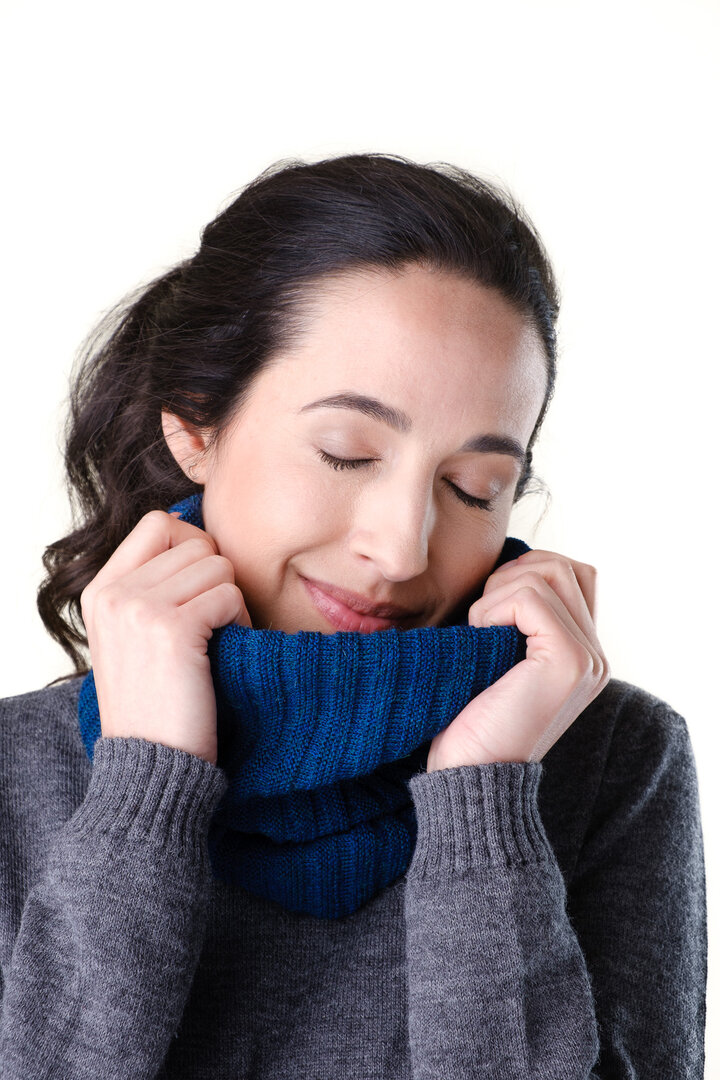 De Colores Kraag 304-1 petrolblau