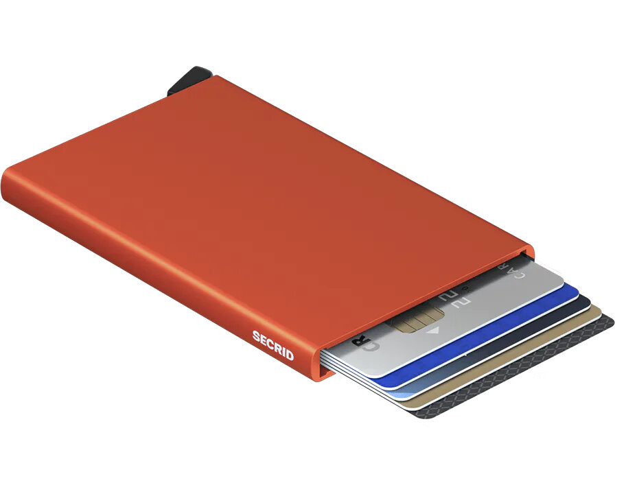 Secrid card shop holders