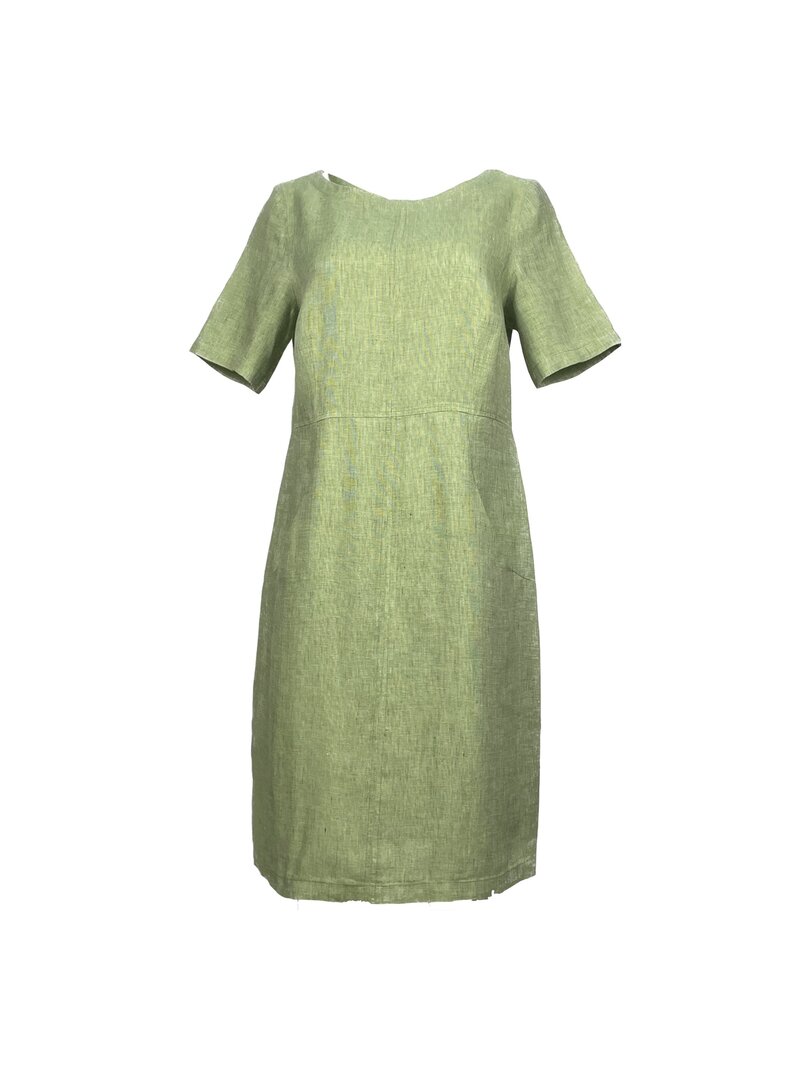 GR Nature kleding, jurk Nerja-1 lightgreen 141