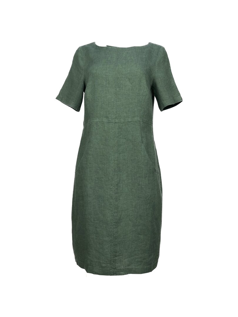 GR Nature kleding, jurk Nerja-1 groen 135
