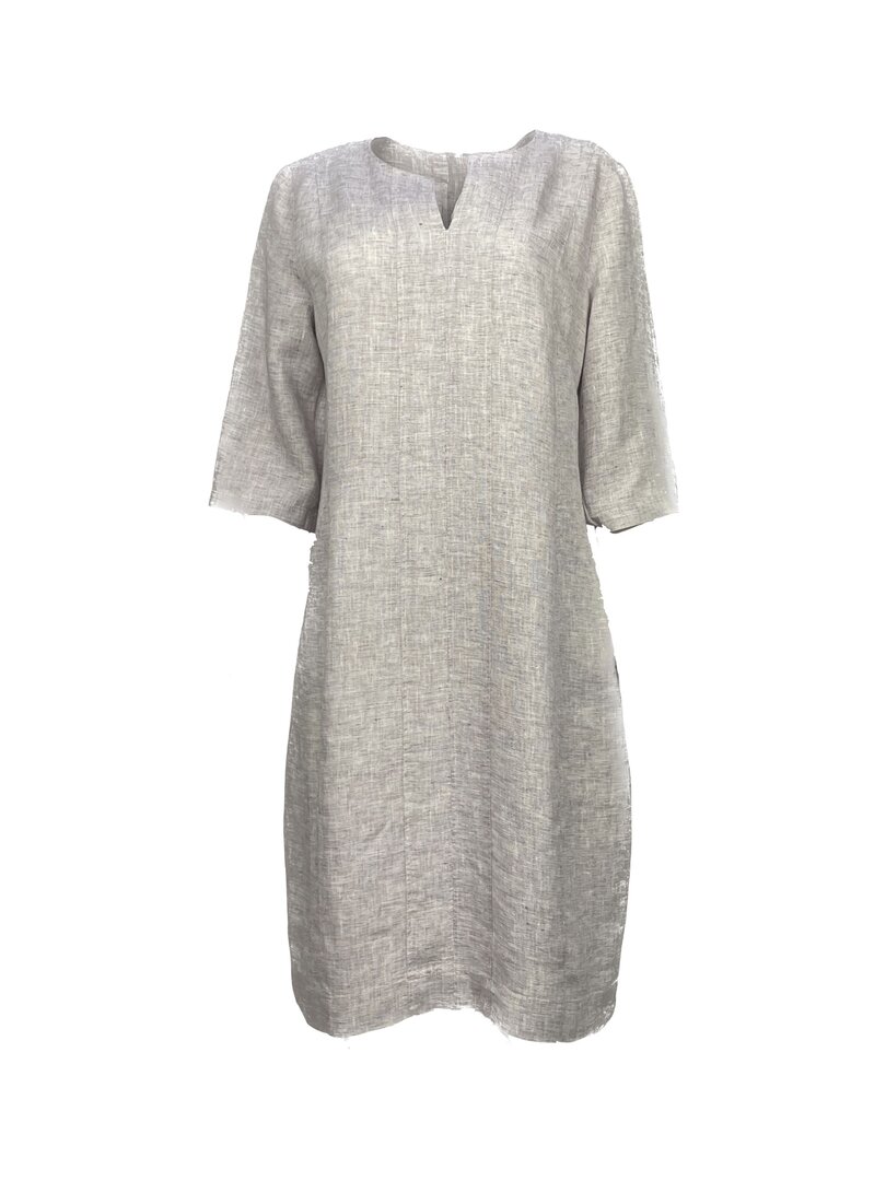 GR Nature kleding, jurk Virga-1 grijs 143