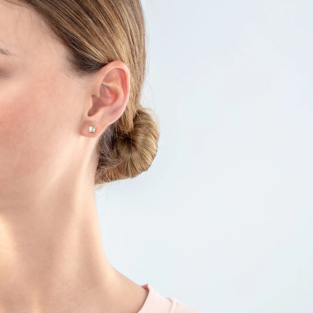 Coeur de Lion Earrings 0501/ /1816 Crystal-Gold