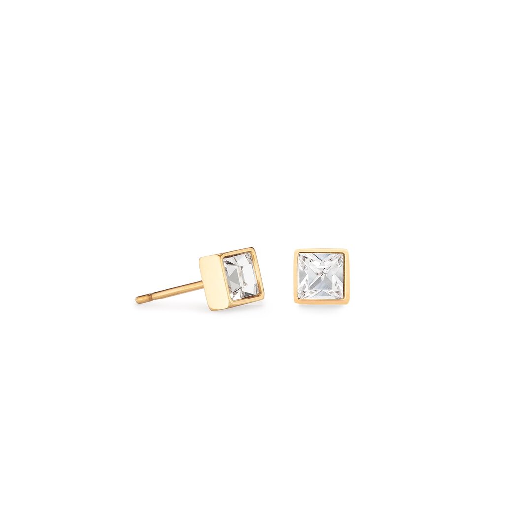 Coeur de Lion Oorbellen 0501/ /1816 Crystal-Gold