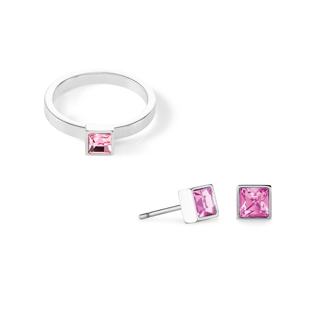 Coeur de Lion Oorbellen 0501/ /1917 Rose-Silver