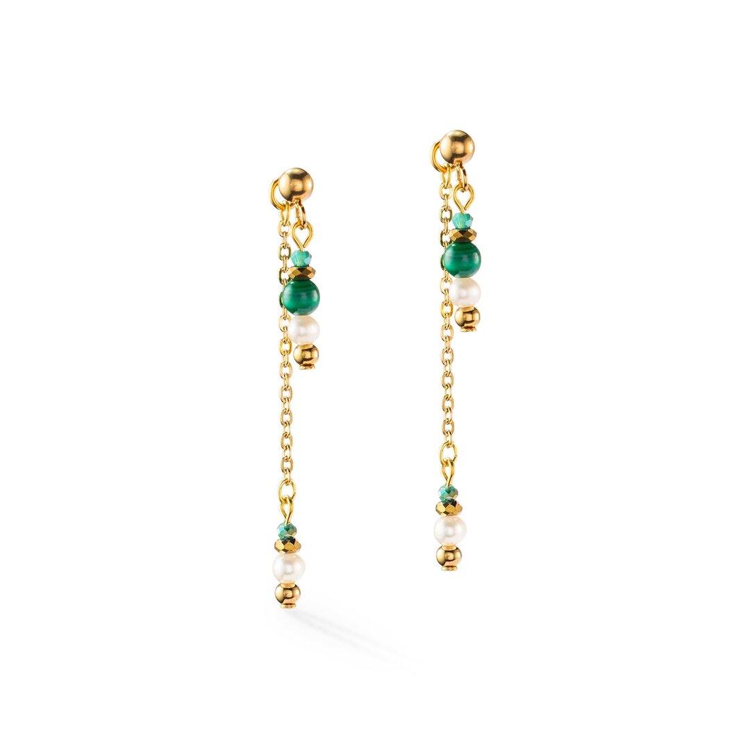 Coeur de Lion oorbellen 1108/ /0500 Green