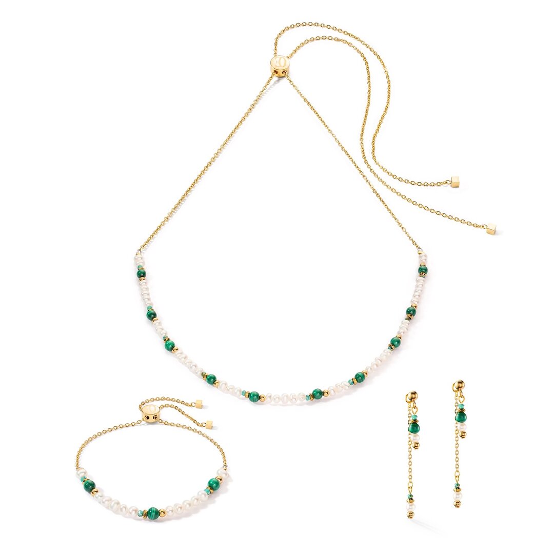 Coeur de Lion oorbellen 1108/ /0500 Green