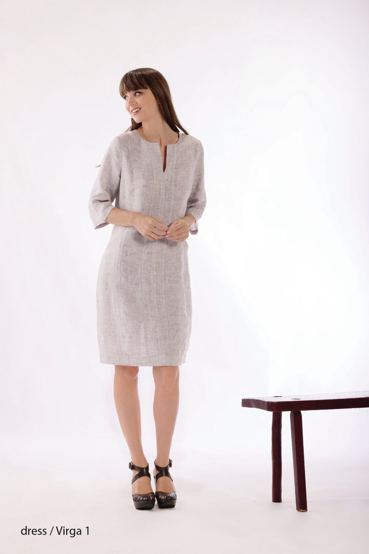 GR Nature Kleidung, Kleid Virga-1 grau 143
