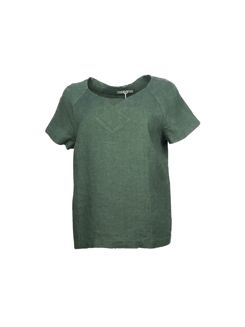 GR Nature kleding, blouse Burkina-1 groen