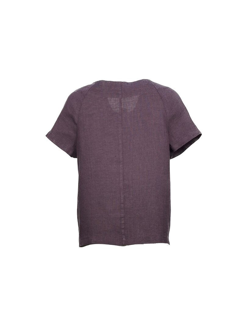 GR Nature kleding, blouse Burkina-1 paars