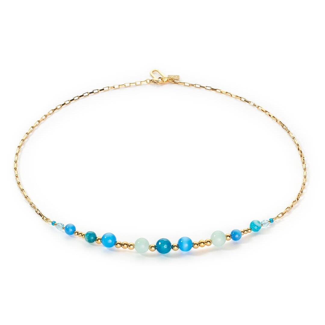 Coeur de Lion Ketting 4088/ /0600 Turquoise