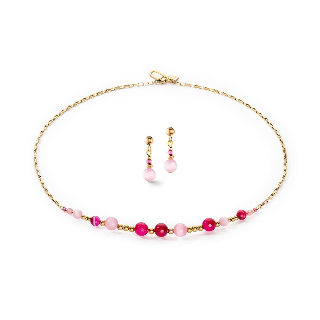 Coeur de Lion oorbellen 4088/ /0400 Pink