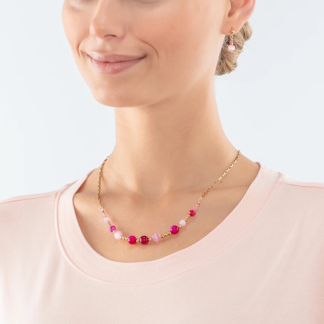 Coeur de Lion oorbellen 4088/ /0400 Pink