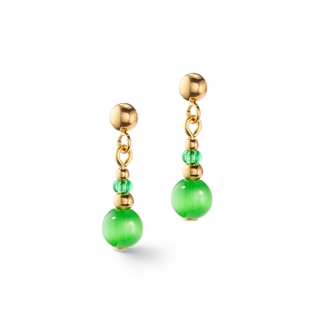Coeur de Lion oorbellen 4088/ /0500 Green