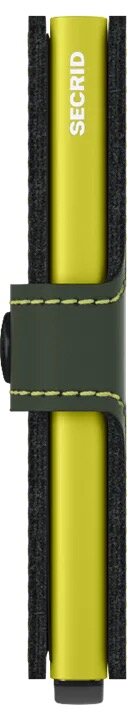 Secrid Miniwallet Matte Green &amp; Lime portemonnee