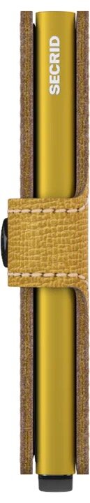 Secrid Miniwallet MC Crisple Ochre portemonnee