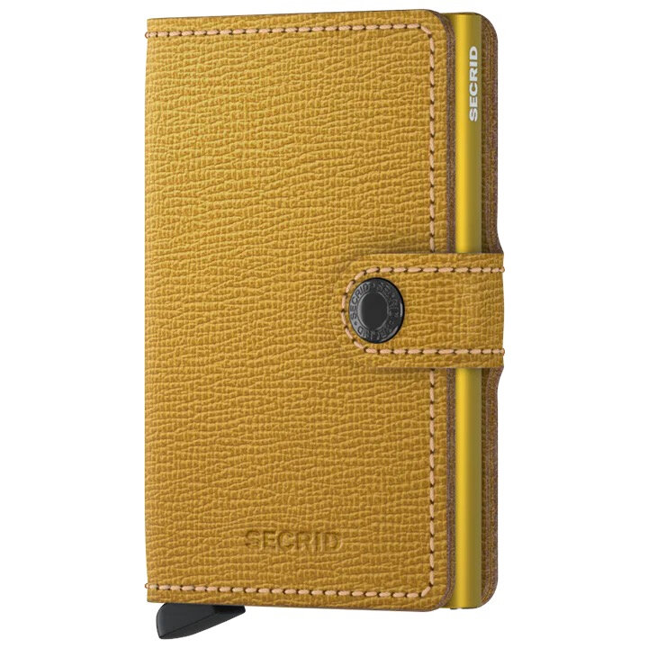 Secrid Miniwallet MC Crisple Ochre portemonnee