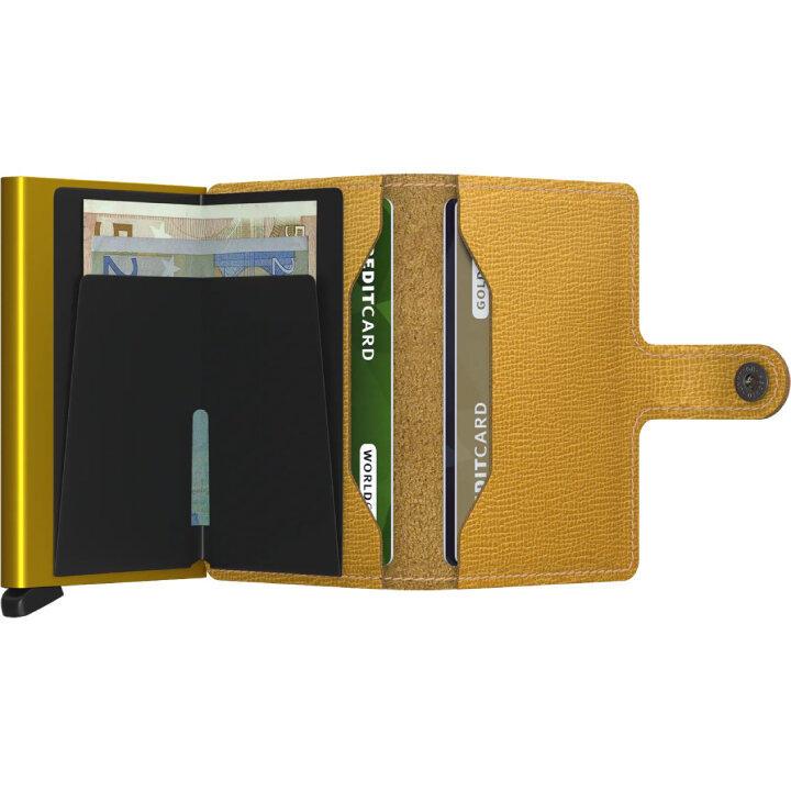Secrid Miniwallet MC Crisple Ochre portemonnee