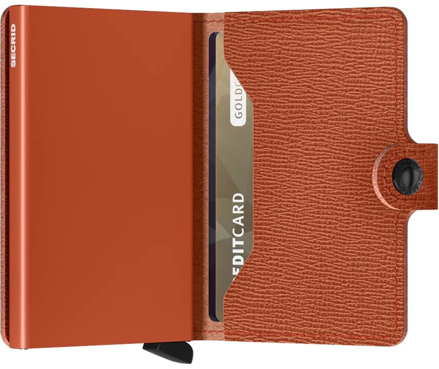 Secrid Miniwallet MC Crisple Pumpkin portemonnee