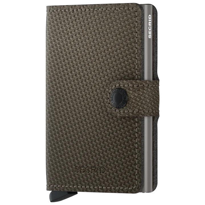 Secrid Miniwallet MC Crisple Khaki portemonnee