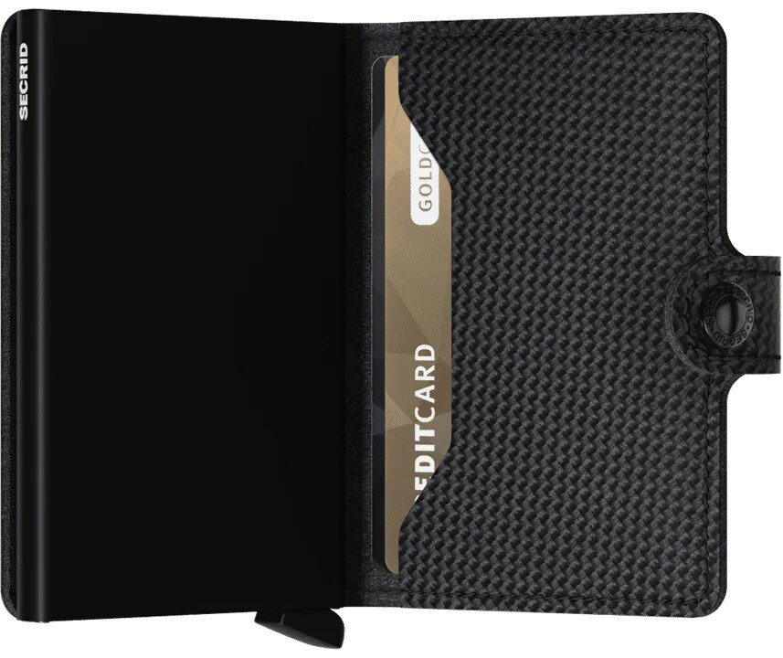 Secrid Miniwallet MCa Carbon Black portemonnee