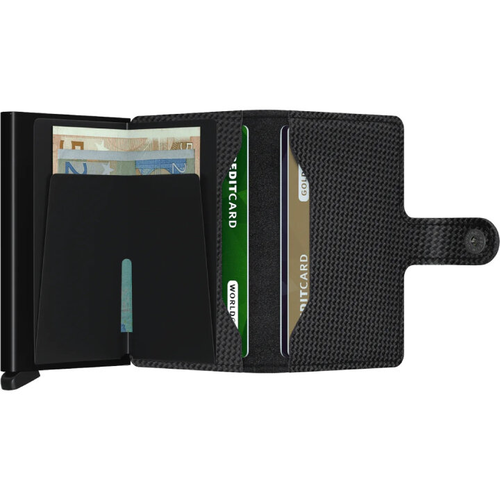 Secrid Miniwallet MCa Carbon Black portemonnee