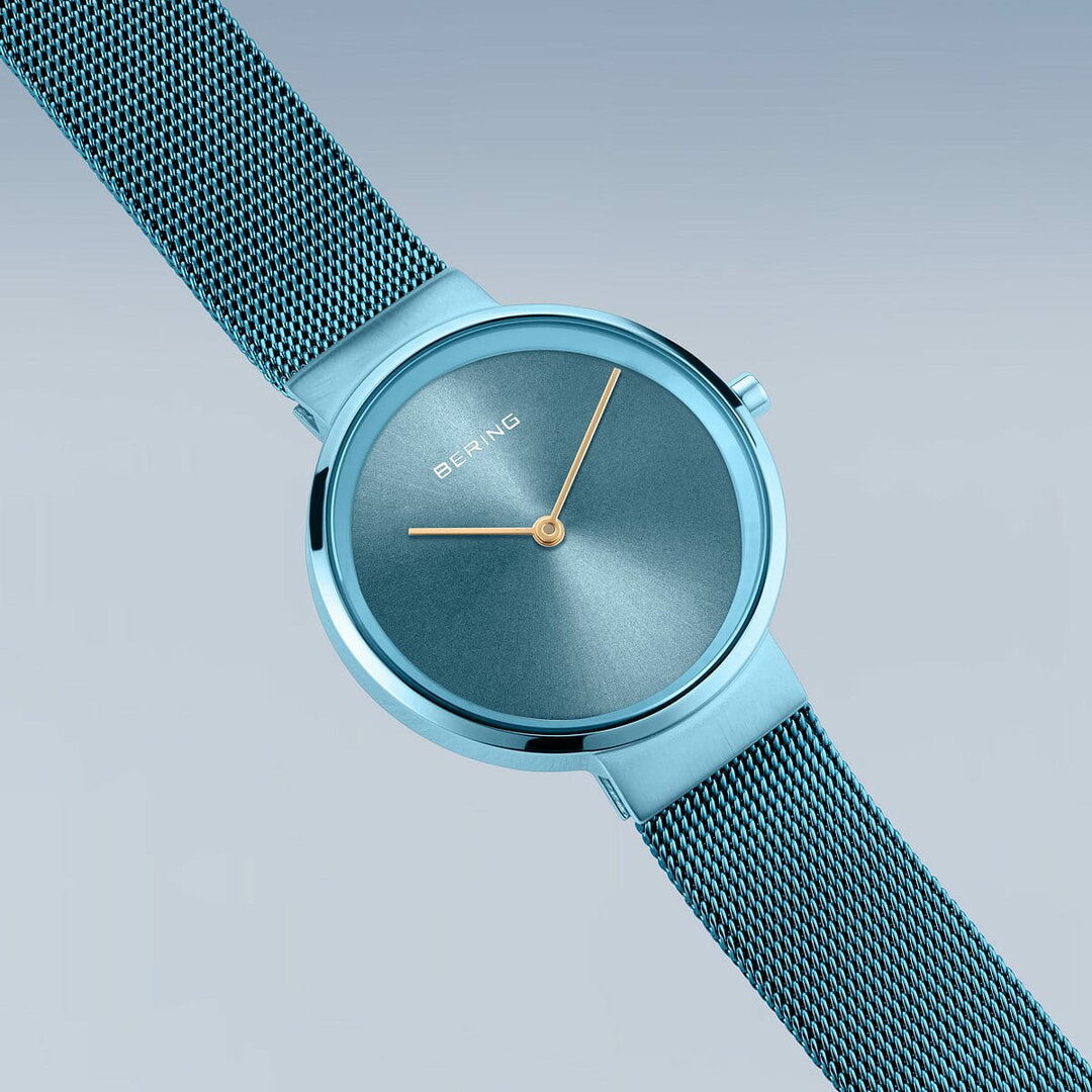 Bering horloge 2025 blauw