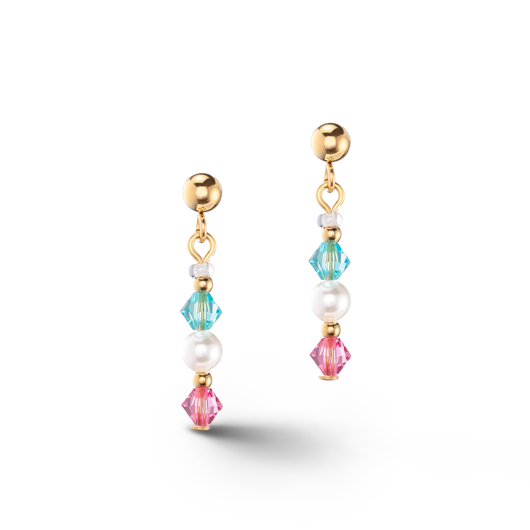 Coeur de Lion Oorbellen 6022/ /1527 Multicolor Princess Pearls