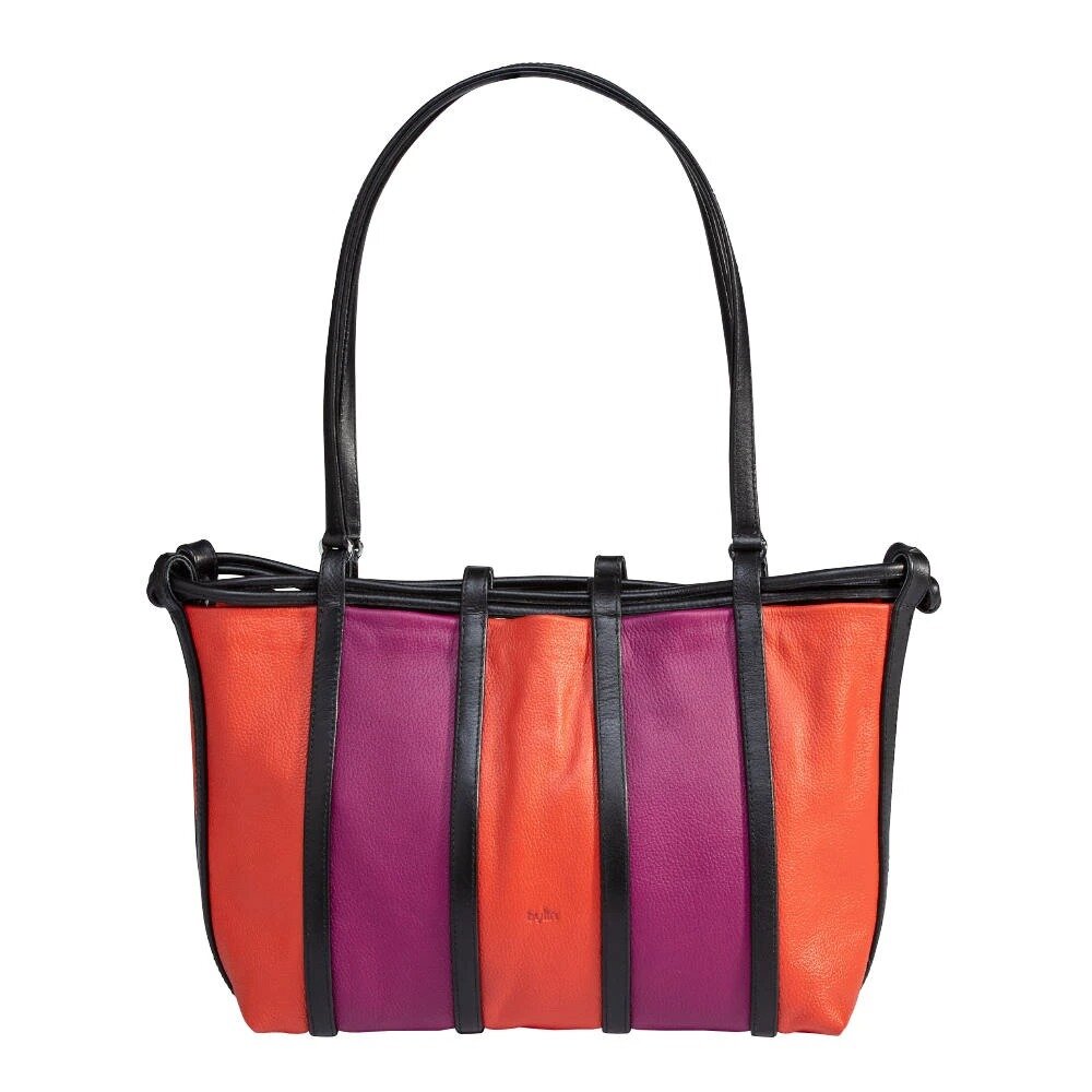   by-Lin Tas Ricefield multi Orange-Purple Structure 180205