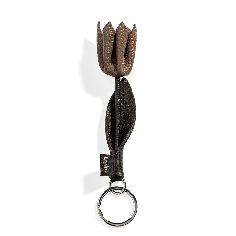 by-Lin Sleutelhanger Blooming Tulip Taupe 191035