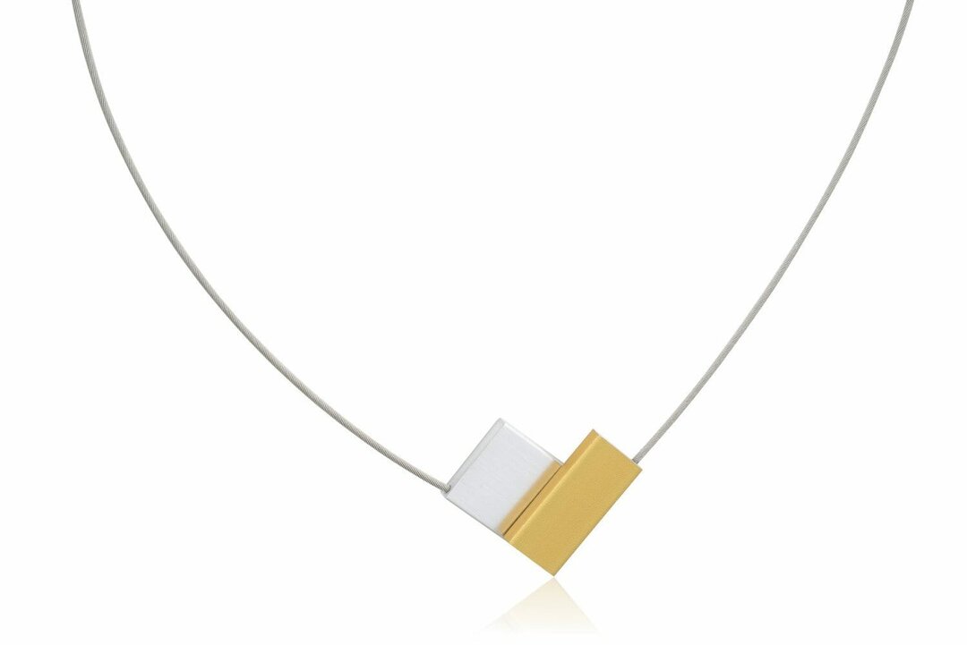 Clic C150G goud geel ketting met magnetische sluiting