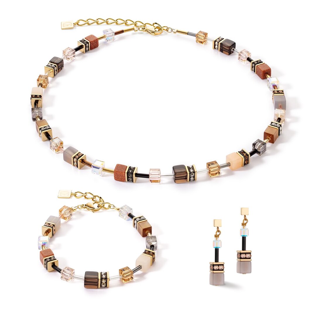 Coeur de Lion Ketting 4905/ /1100 Brown