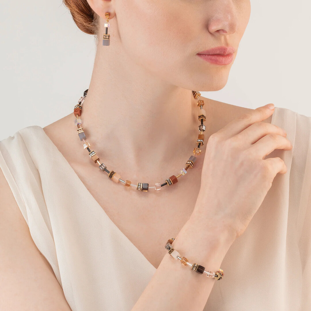 Coeur de Lion Ketting 4905/ /1100 Brown