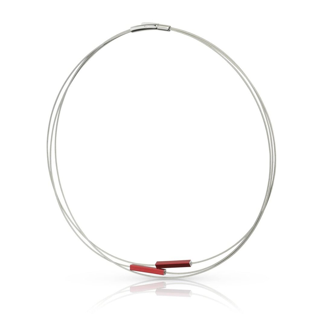 Clic C243R Rood ketting voor dames