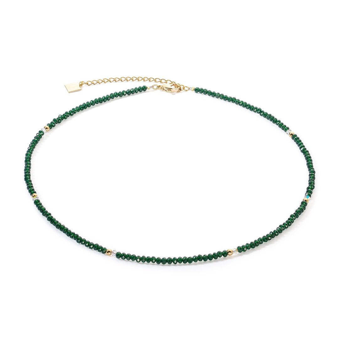 Coeur de Lion Ketting 2033/ /0521 Dark green