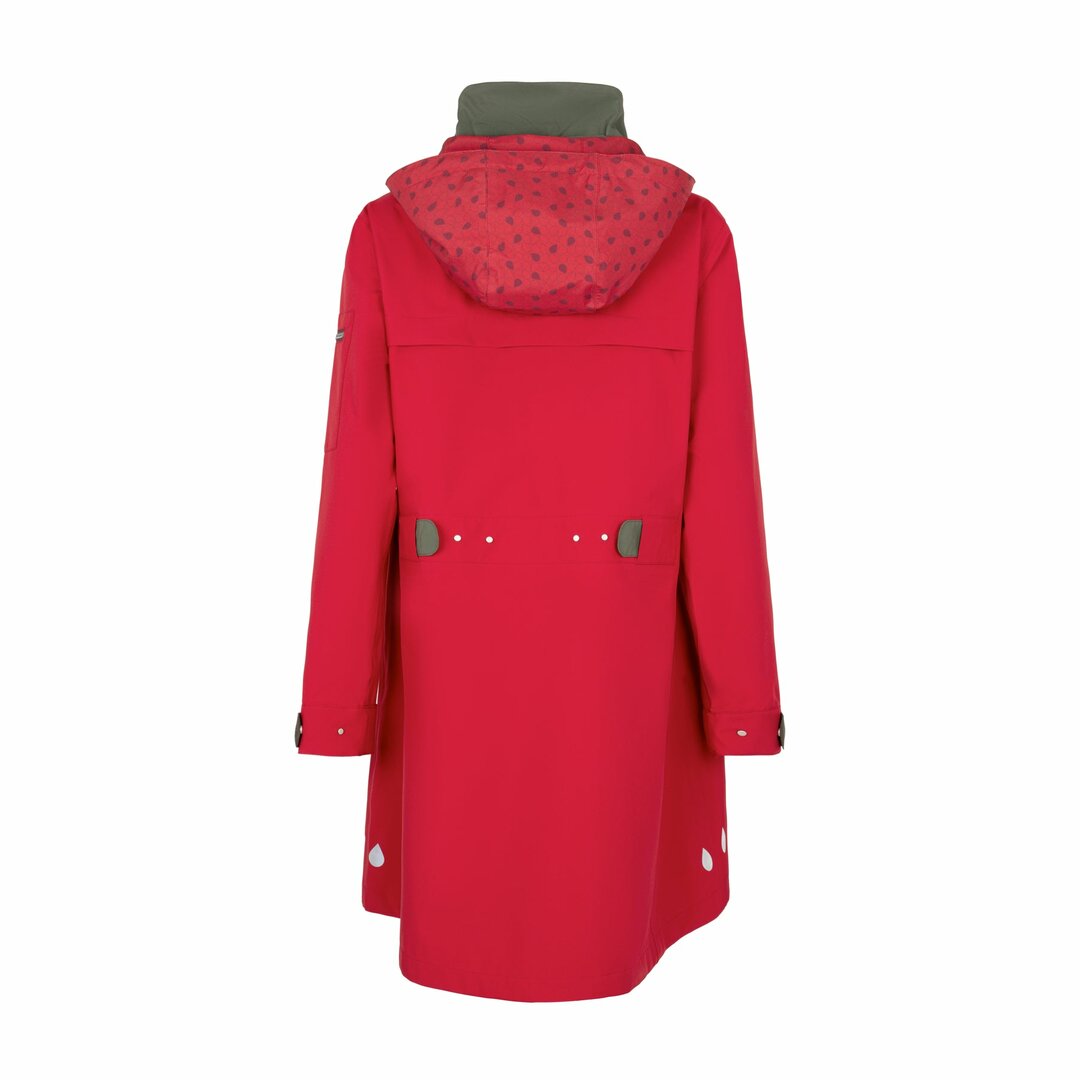 Regn Winterjacke Ea rot, wasserdicht 