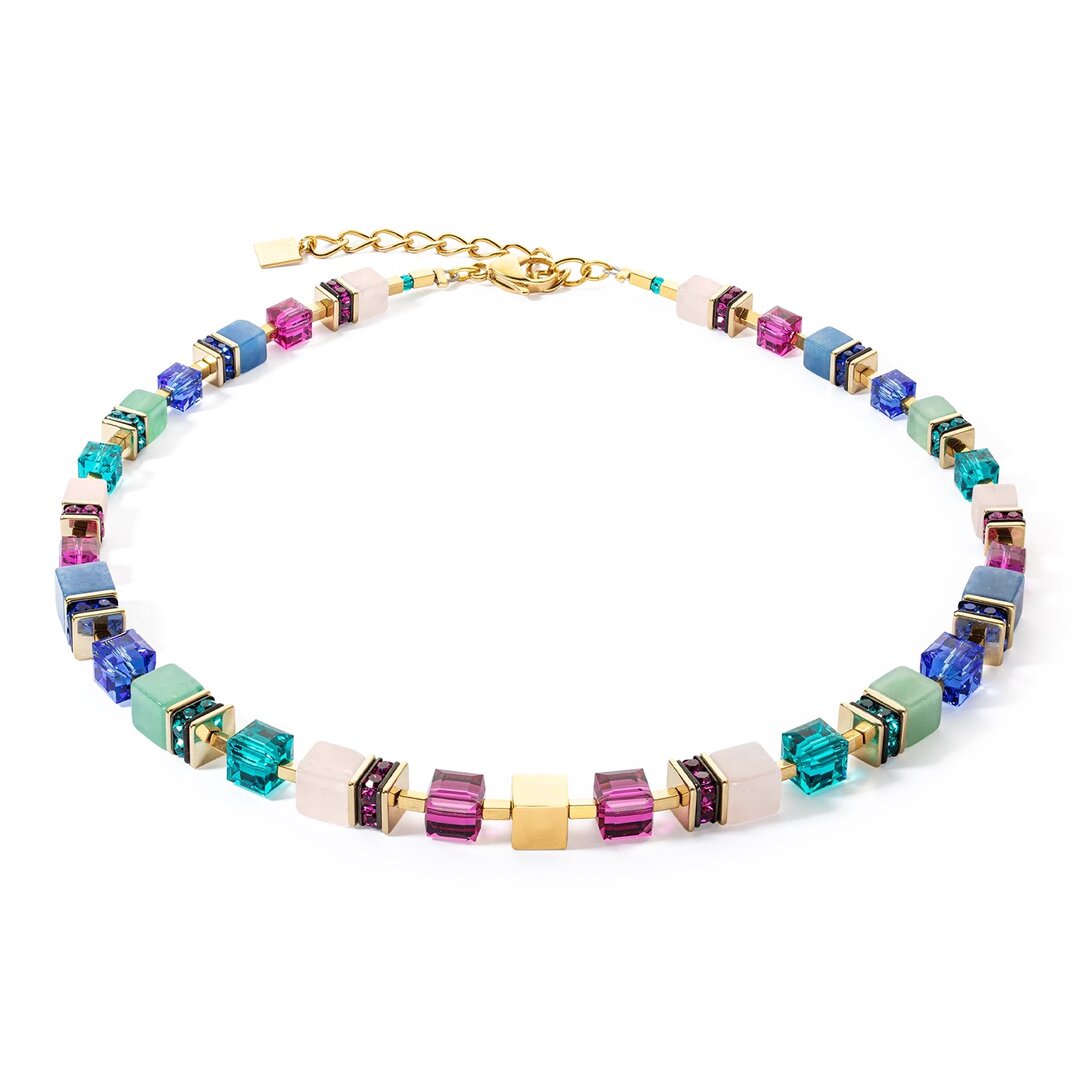 Coeur de Lion Ketting 3039/ /1561 Multicolour Gemstone