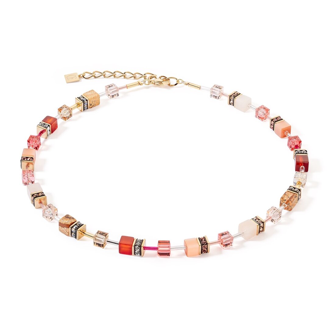 Coeur de Lion Ketting 4905/ /0310 Red-Beige