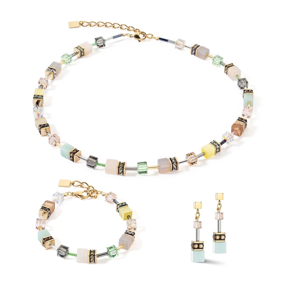 Coeur de Lion oorbellen 4905/ /1576 Multicolour Gentle
