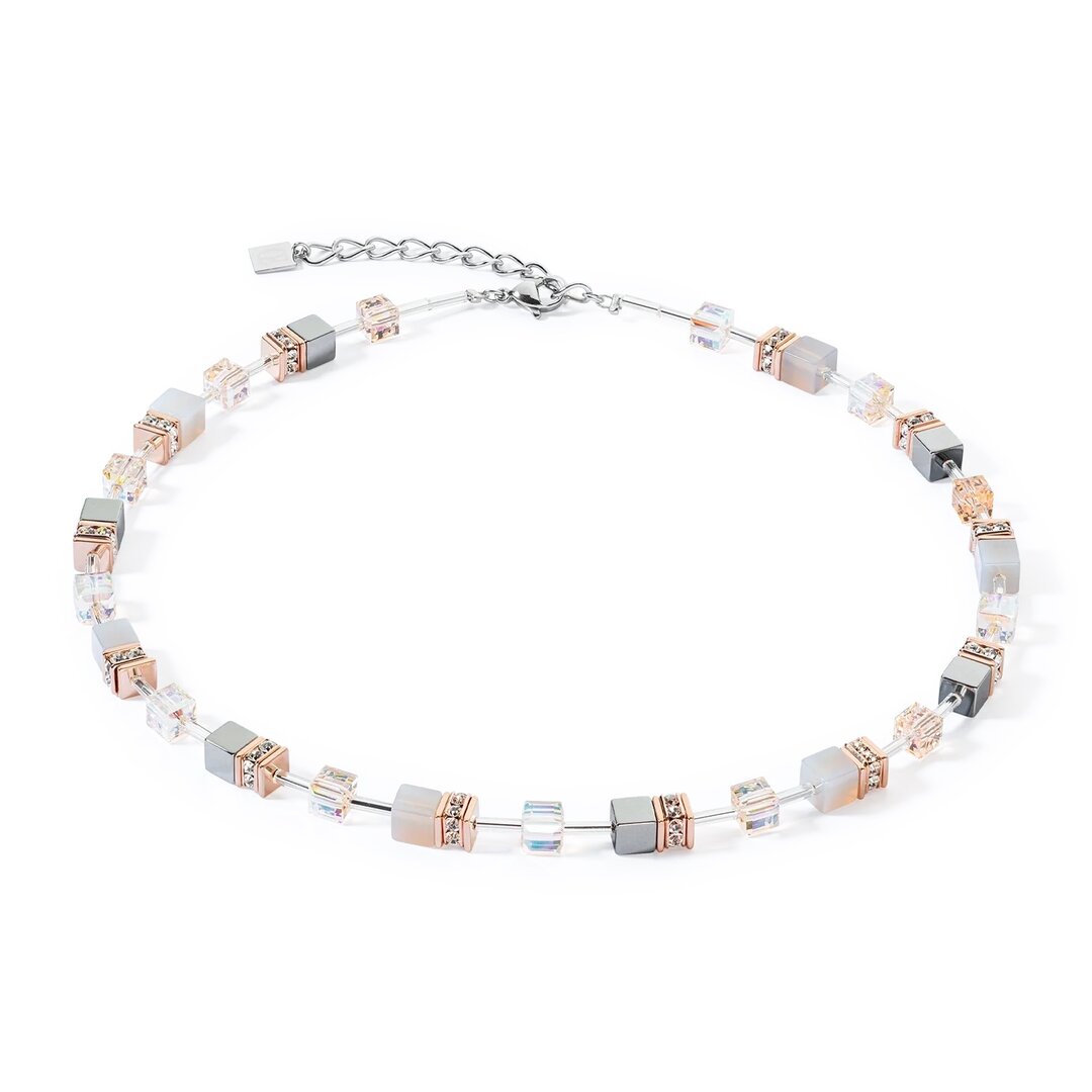 Coeur de Lion Ketting 4017/ /0235 Peach-Rosegold