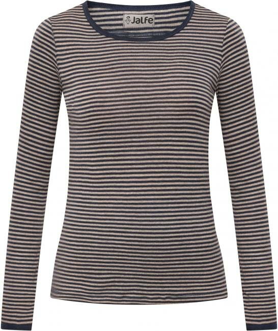 Jalfe 10988-4-626s shirt streep blauw 