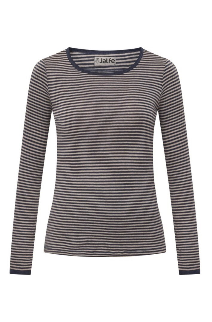 Jalfe 10988-4-626s chemise &agrave; rayures bleue 