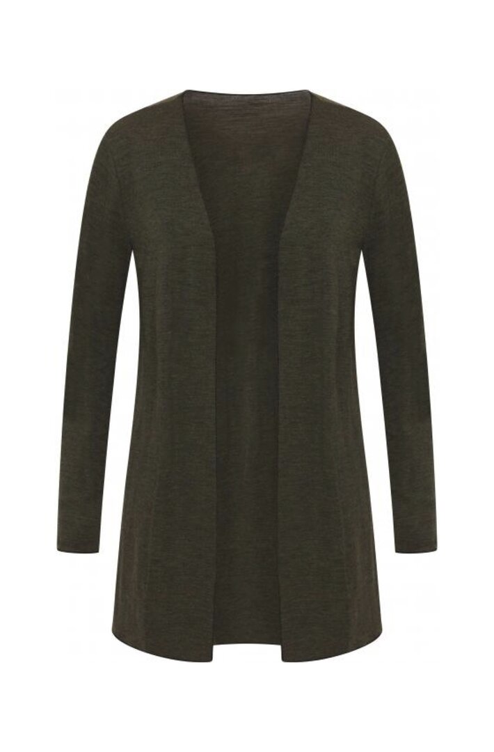 Jalfe 13468-555 vest melange groen 