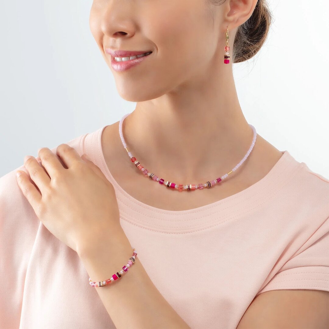 Coeur de Lion Armband 4565/ /0422 Magenta