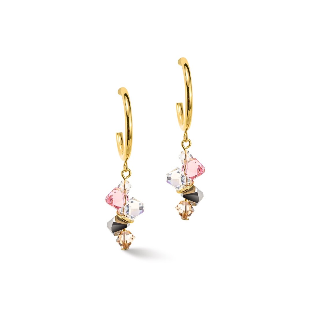 Coeur de Lion oorbellen 4639/ /1920 Light Rose